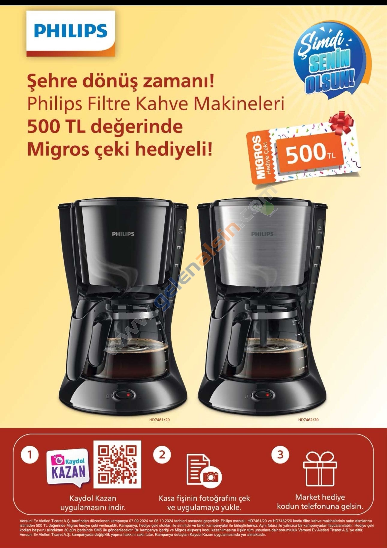 Philips Daily Collection HD7462/20 Filtre Kahve Makinesi