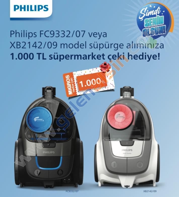 Philips FC9332/07 PowerPro City Toz Torbasız Süpürge