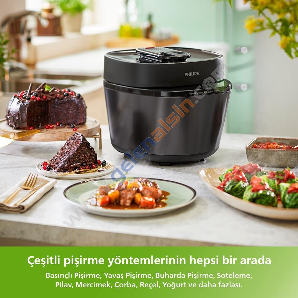 Philips All in One Cooker HD2151/62 Buharlı Pişirici