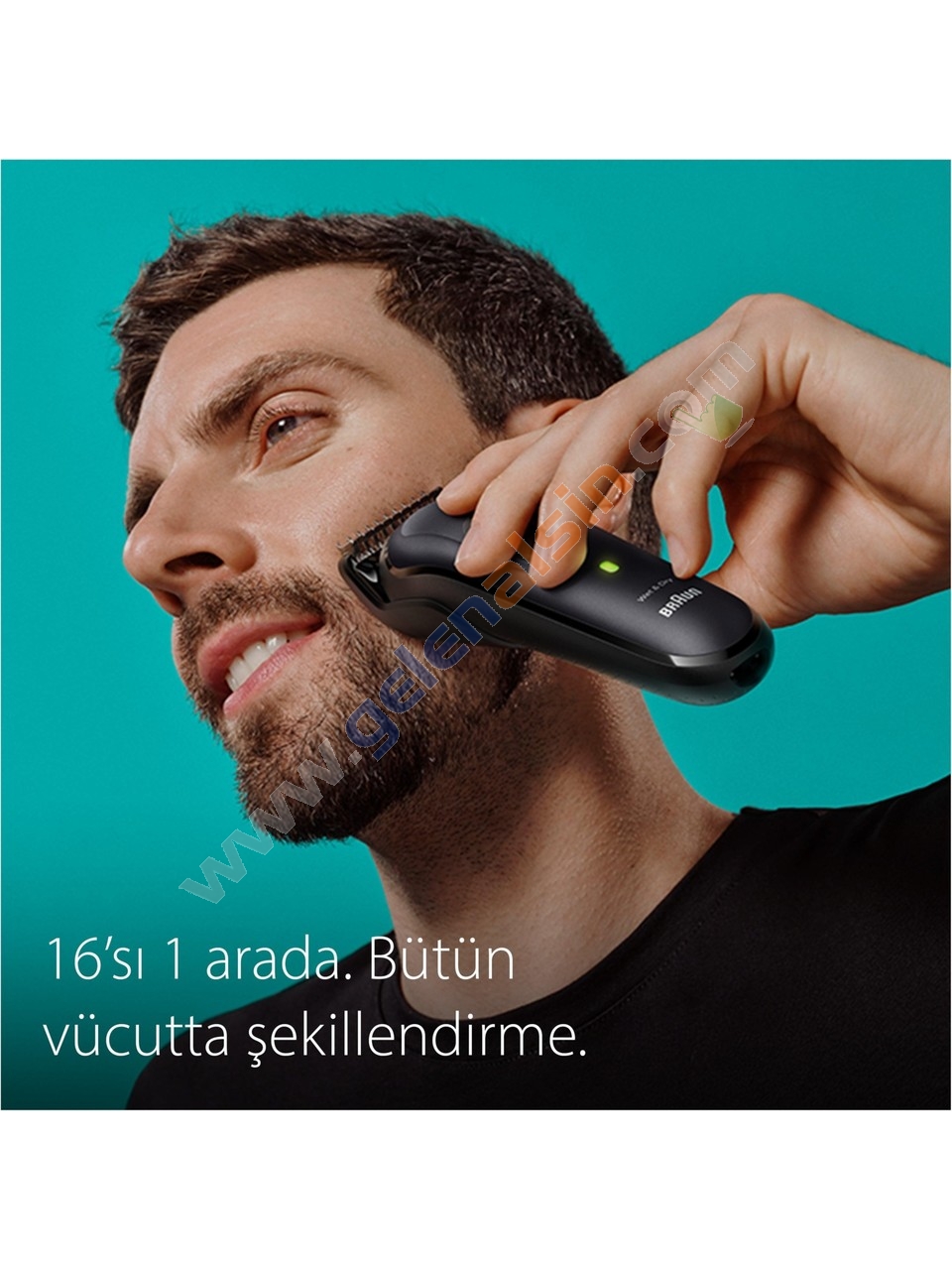  Braun Series 7 MGK7470 Hepsi Bir Arada Şekillendirme Seti, 16’sı 1 Arada Erkek Bakım Kiti