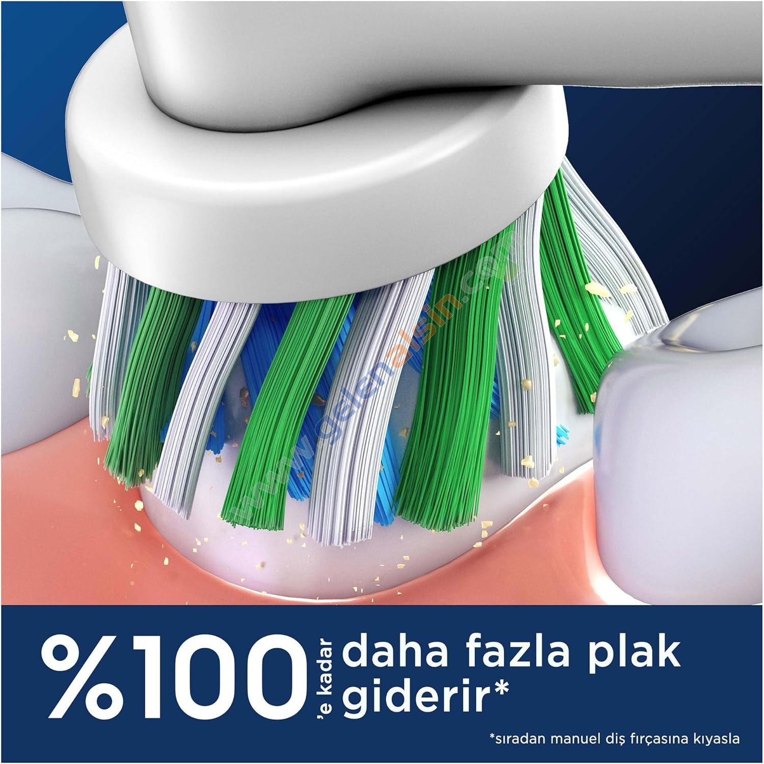 Oral-B Şarjlı Diş Fırçası Yedek Başlığı Cross Action X-Filament 2 li EB50RX