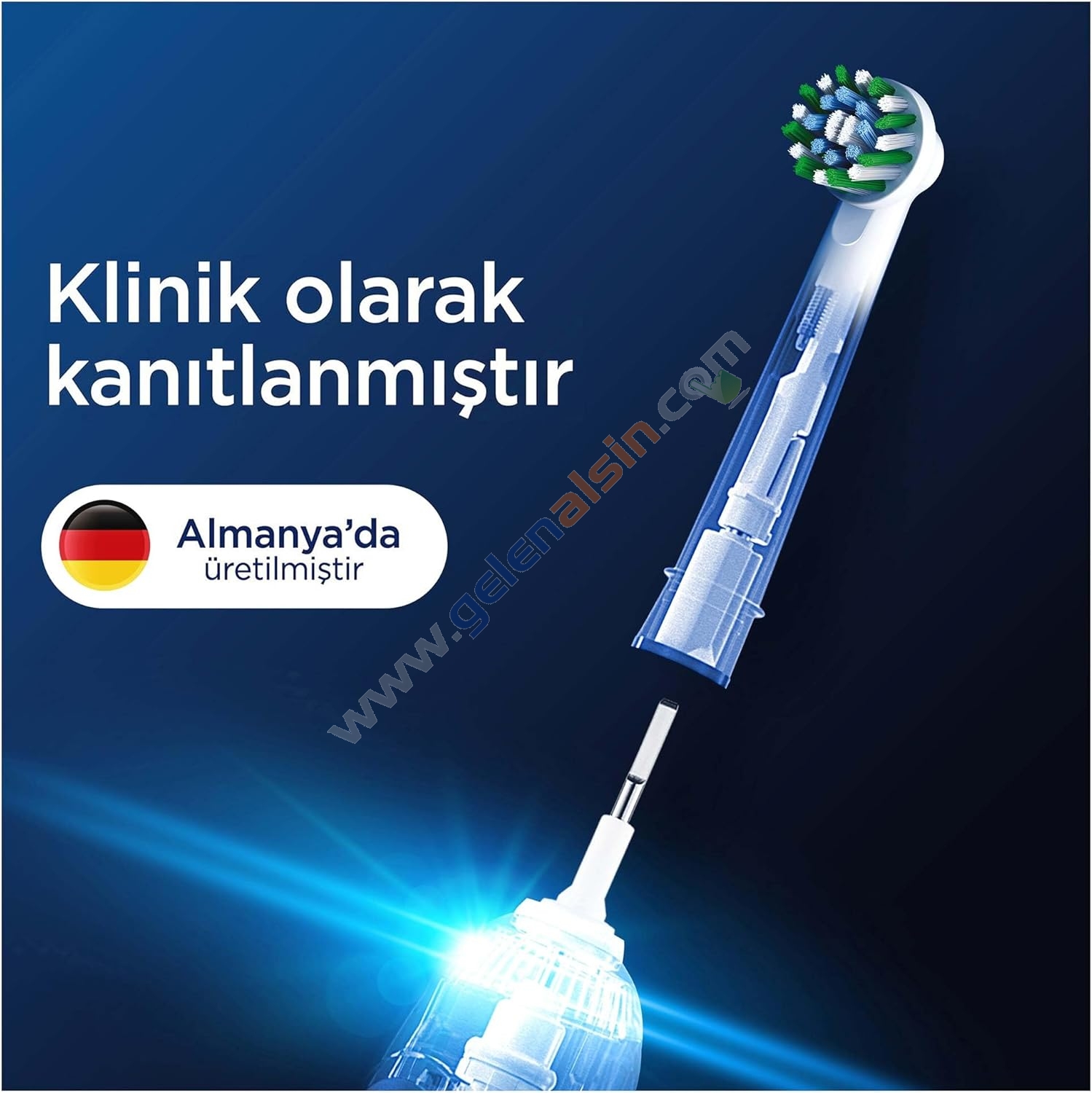 Oral-B Şarjlı Diş Fırçası Yedek Başlığı Cross Action X-Filament 2 li EB50RX