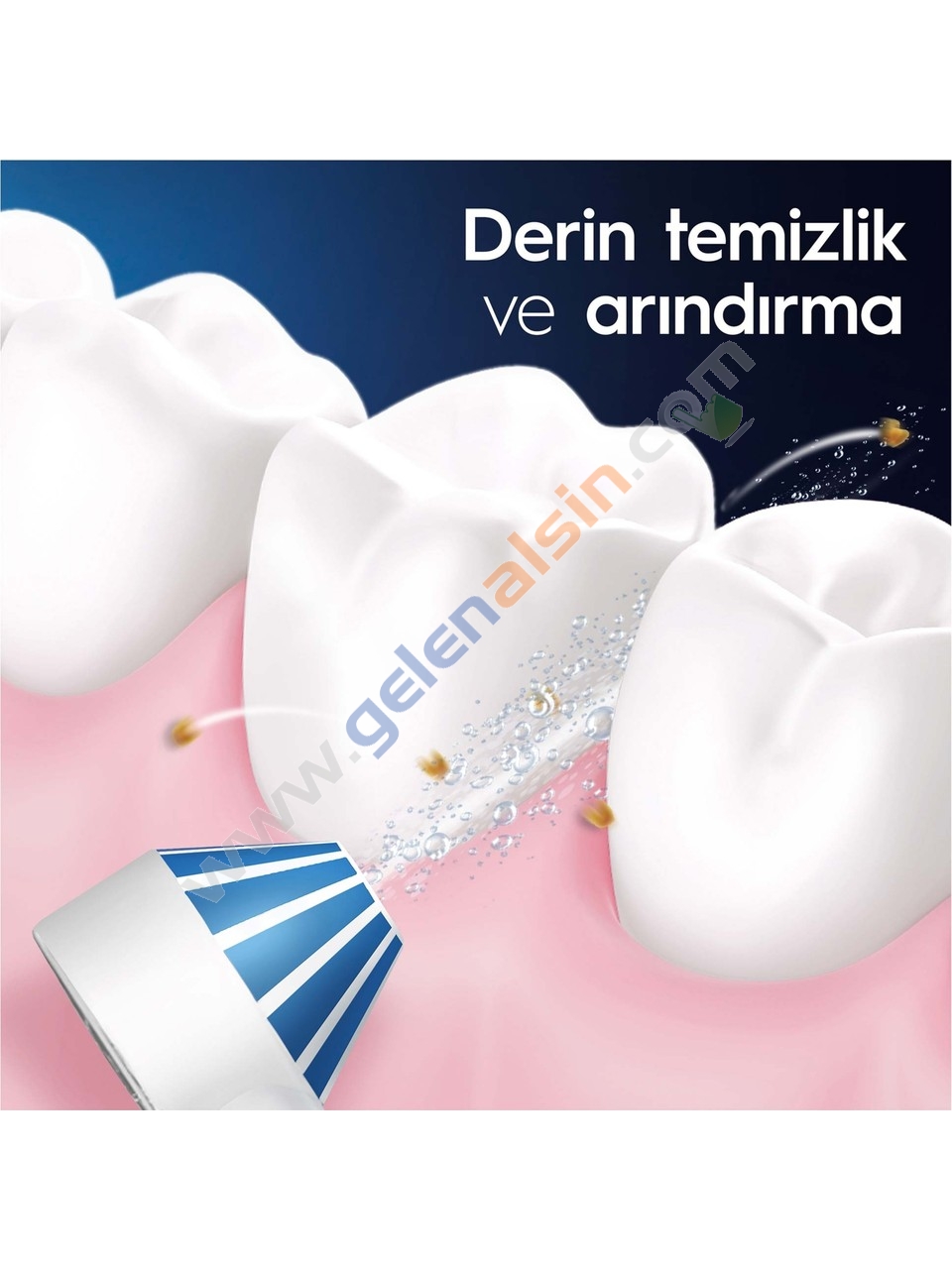 Oral-B Ağız Sağlığı Merkezi Ağız Duşu - Ağız duşu, 1 Oxyjet Başlığı, 1 Su Jeti Başlığı