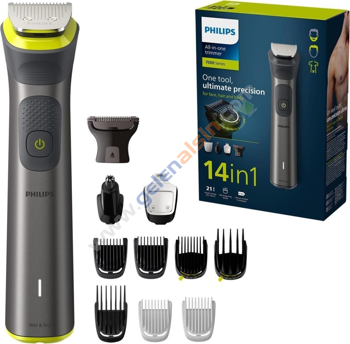 Philips Multigroom Series 7000 MG7930/15 Erkek Bakım Seti