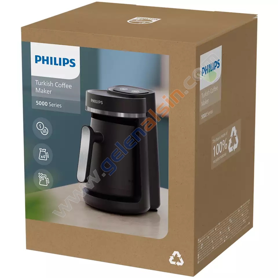 Philips Series 5000 HDA150/61 Inox Türk Kahve Makinesi