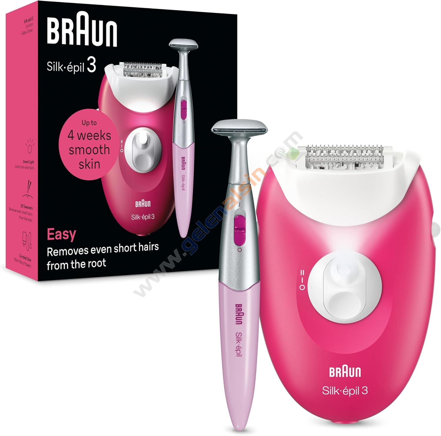 Braun Silk-Épil 3 3-202 Epilatör