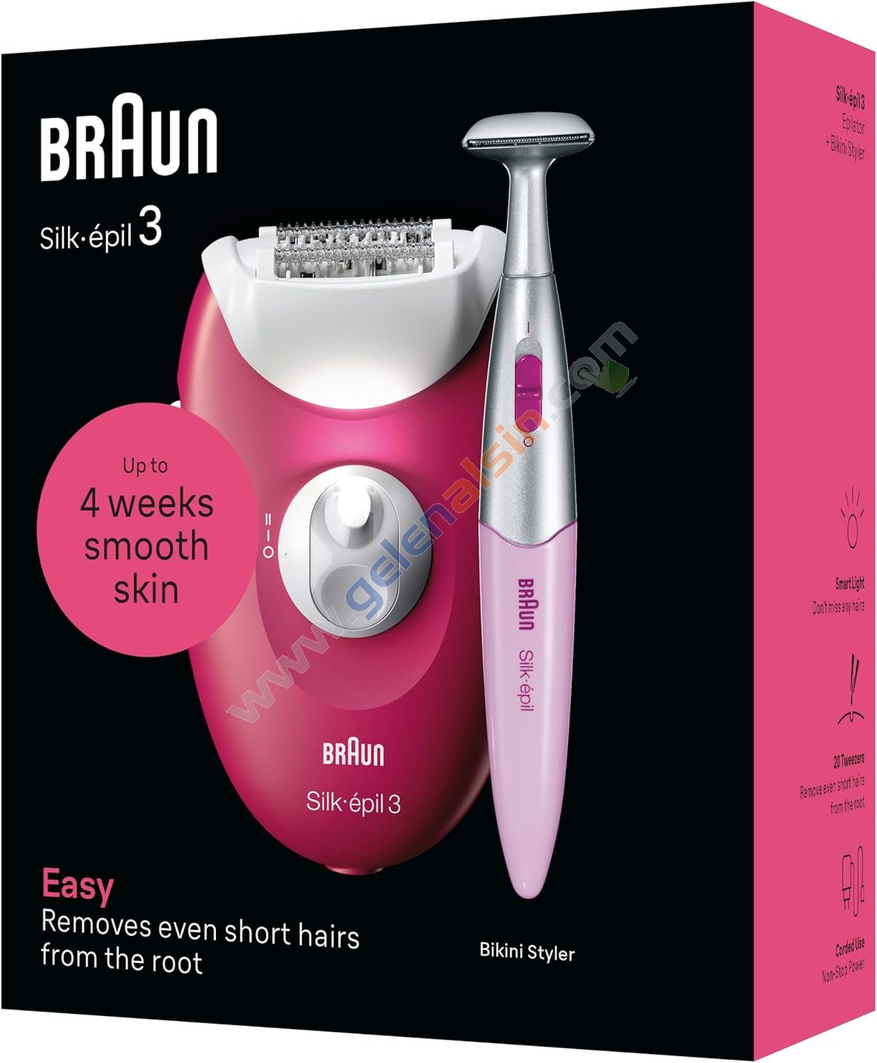 Braun Silk-Épil 3 3-202 Epilatör